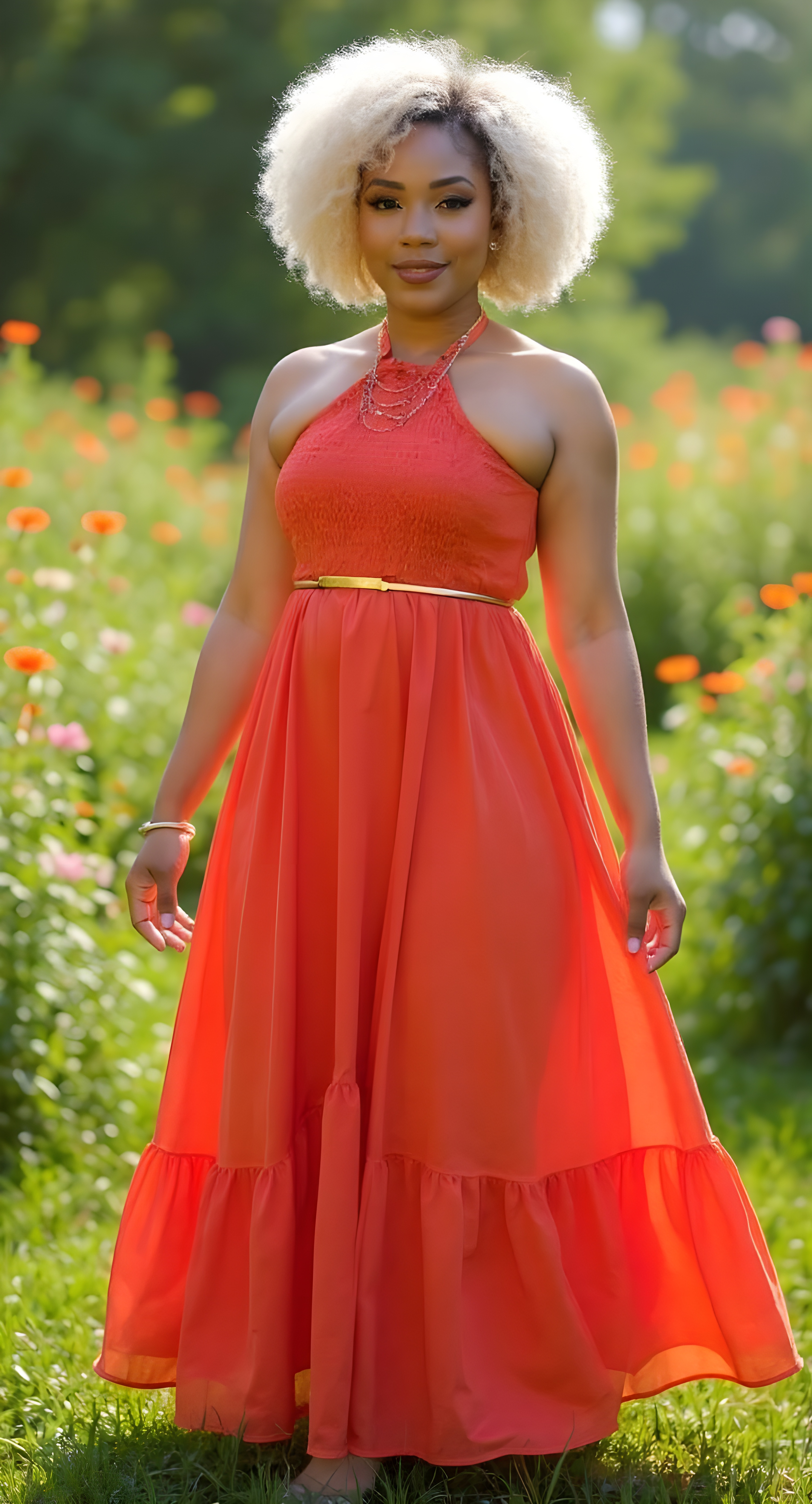 Ankle length  Maxi Dress