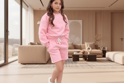 Amina Short Jog set W/ Ribbed - ADAEZE'S BOUTIQUEADAEZE'S BOUTIQUE82148284Amina Short Jog set W/ RibbedAmina Short Jog set W/ Ribbed6TPink