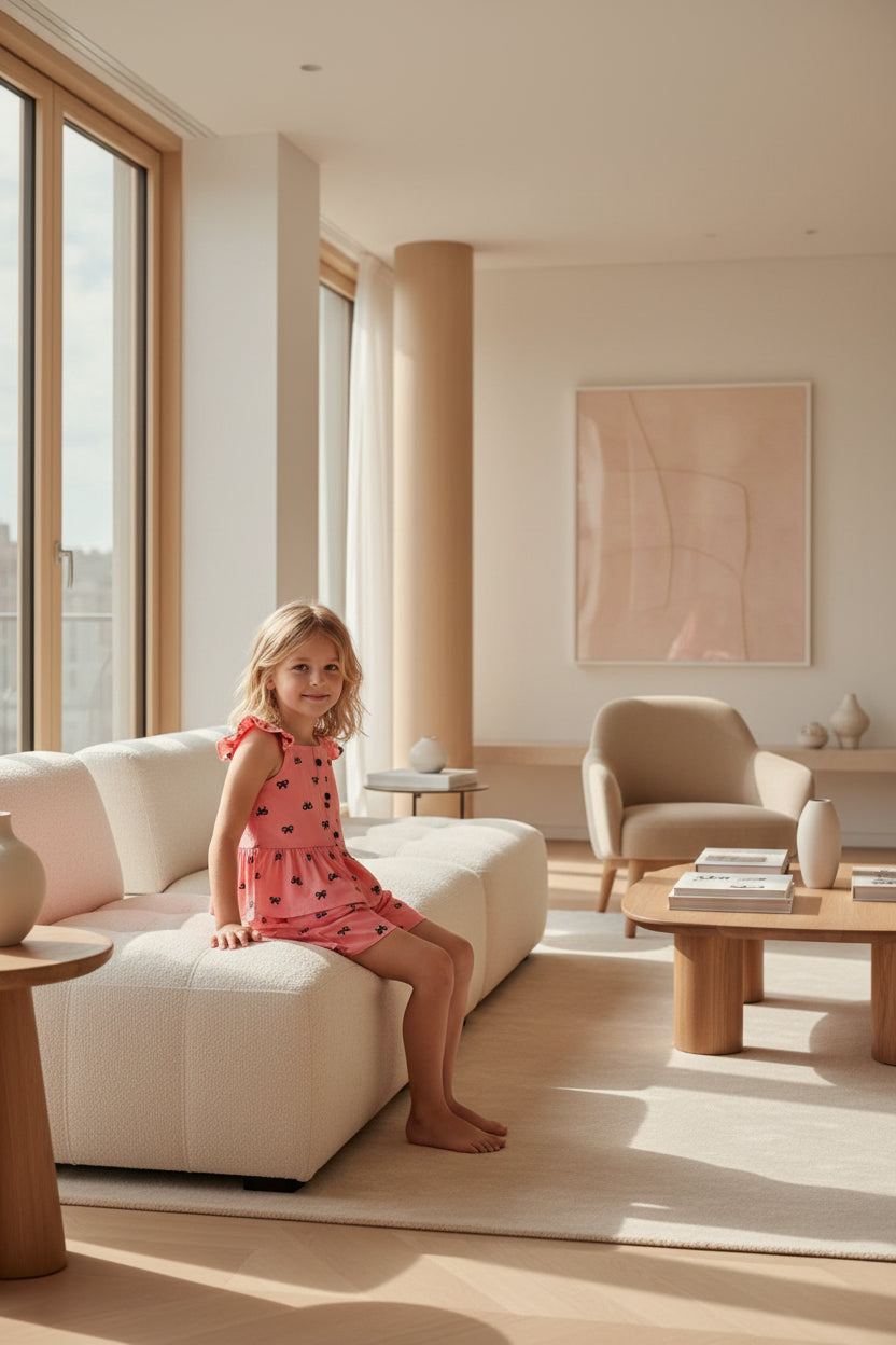 Bow print girl's 2pc short set w/ Ruffle - ADAEZE'S BOUTIQUEADAEZE'S BOUTIQUE69683132Bow print girl's 2pc short set w/ RuffleBow print girl's 2pc short set w/ Ruffle6T