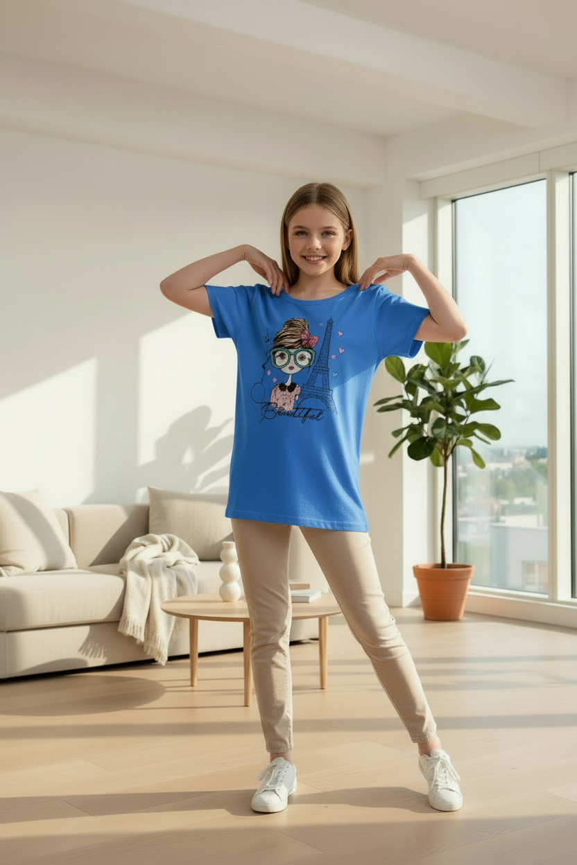 Girl's Knit Tee W/Beautiful Paris Screen - ADAEZE'S BOUTIQUEADAEZE'S BOUTIQUE56363708Girl's Knit Tee W/Beautiful Paris ScreenGirl's Knit Tee W/Beautiful Paris Screen5TPurple