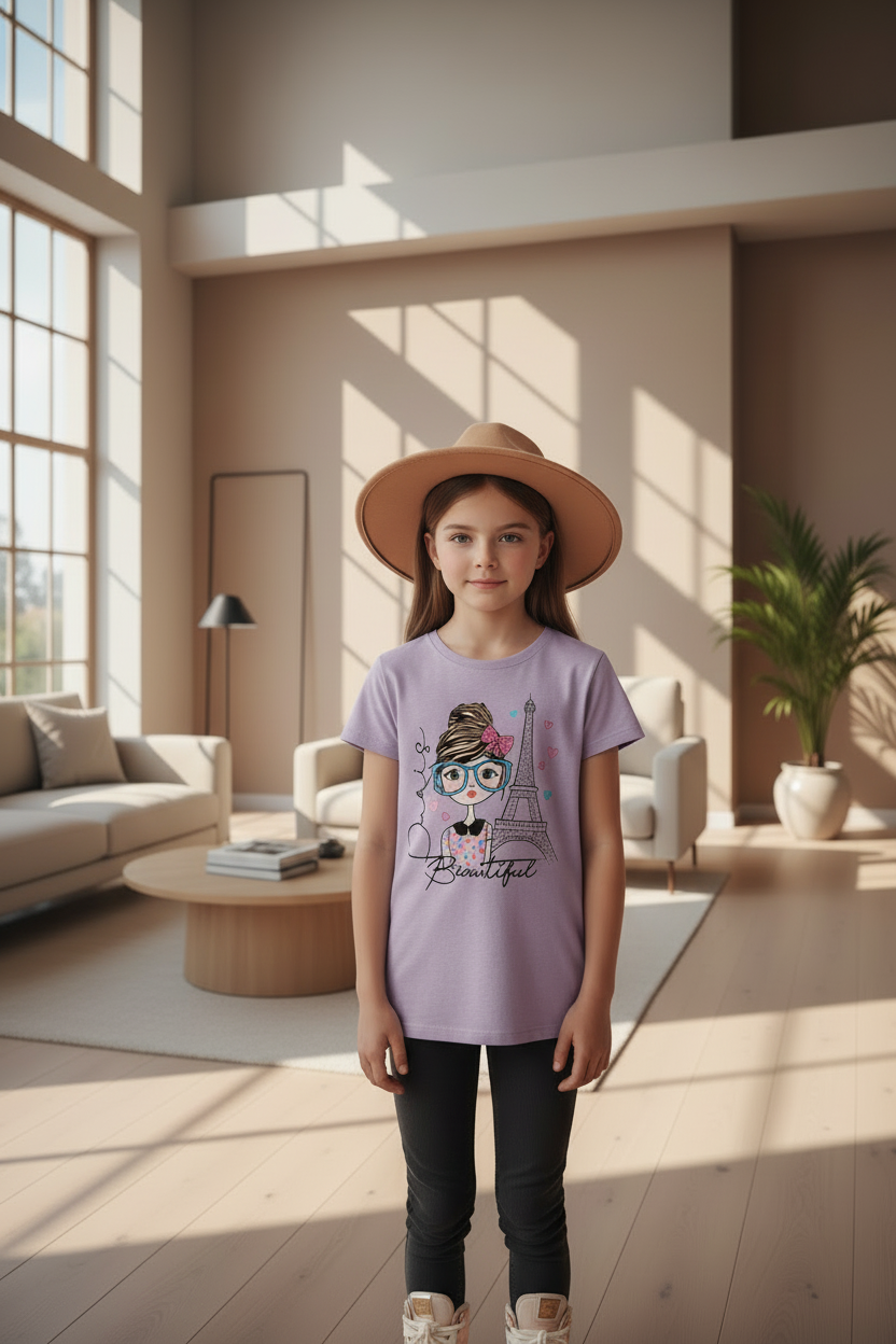 Girl's Knit Tee W/Beautiful Paris Screen - ADAEZE'S BOUTIQUEADAEZE'S BOUTIQUE56003260Girl's Knit Tee W/Beautiful Paris ScreenGirl's Knit Tee W/Beautiful Paris Screen5TWhite