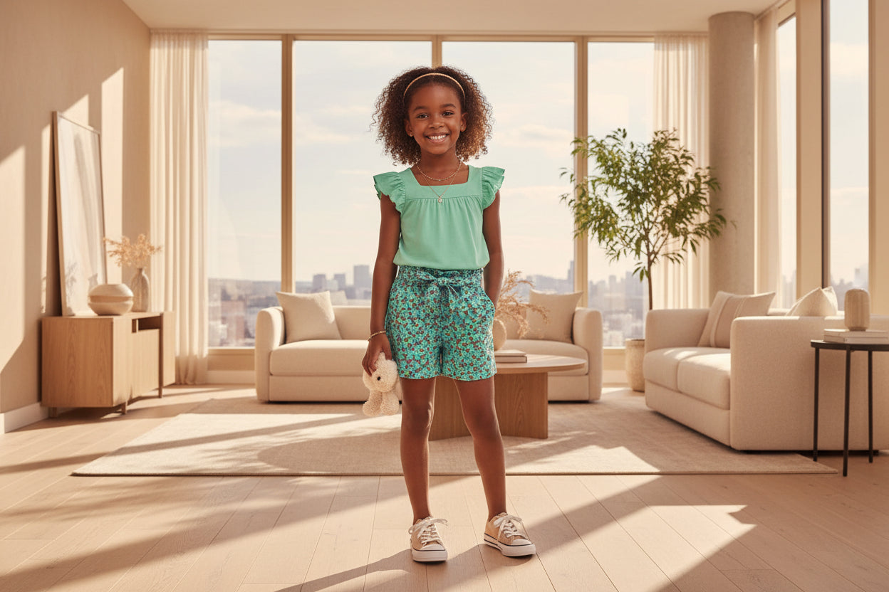 Jarry short floral set - ADAEZE'S BOUTIQUEApparel & AccessoriesCutie patootie91981500Jarry short floral setJarry short floral setL12/14