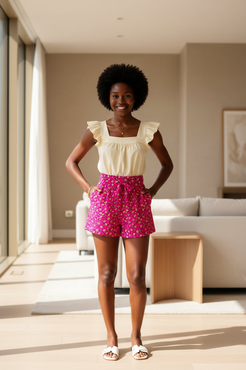 Jazy floral short set - ADAEZE'S BOUTIQUEApparel & AccessoriesCutie patootie79972540Jazy floral short setJazy floral short setS6/7