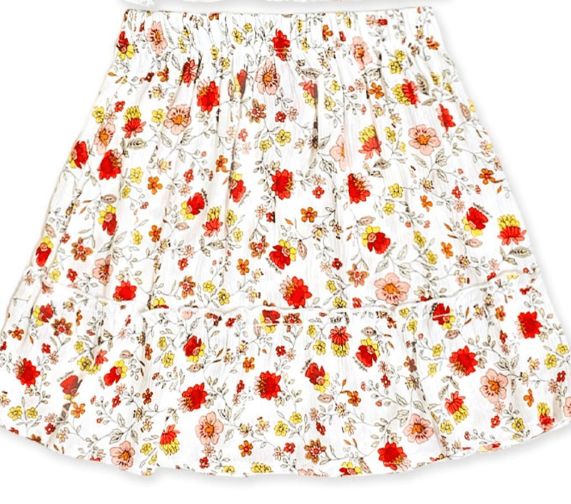 Judy crepe Floral skirt set - ADAEZE'S BOUTIQUEApparel & AccessoriesCutie patootie97928124Judy crepe Floral skirt setJudy crepe Floral skirt setS6/7