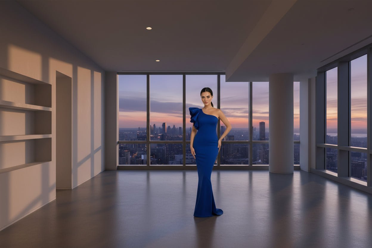 OFF Shoulder Dress - ADAEZE'S BOUTIQUEApparel & AccessoriesAdaeze's BoutiqueSC907621427644OFF Shoulder DressOFF Shoulder DressBlueSmall