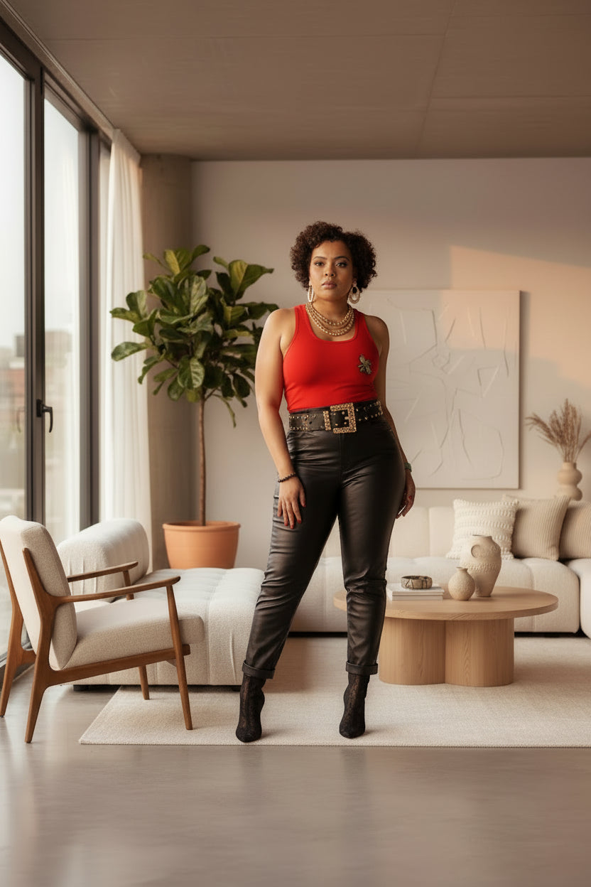 Bee Patch Tank Top - ADAEZE'S BOUTIQUETank TopAdaeze's BoutiqueSC29943985852Bee Patch Tank TopBee Patch Tank TopRedOne Size