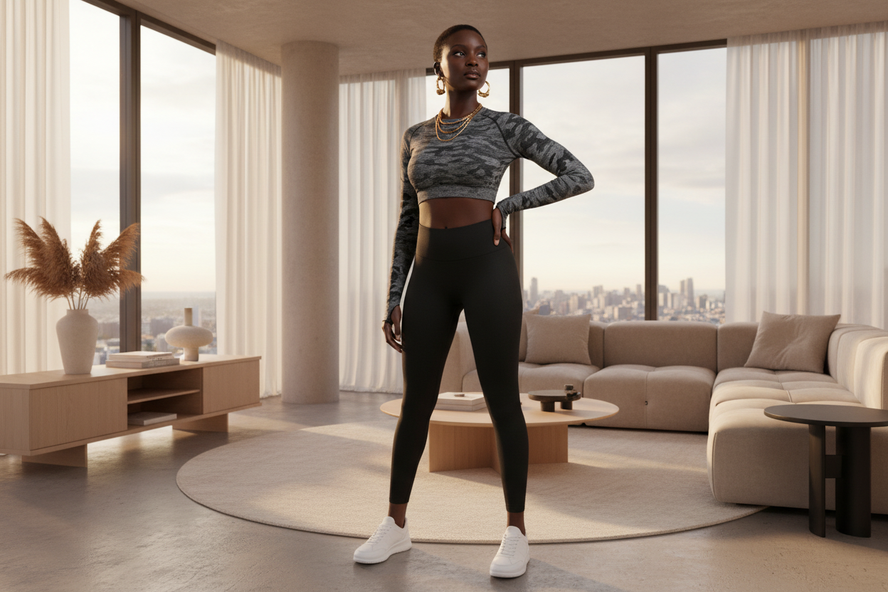 Camo seamless long sleeve sports Crop Top - ADAEZE'S BOUTIQUESportswear Long Sleeve crop TopAdaeze's BoutiqueCk901076611494Camo seamless long sleeve sports Crop TopCamo seamless long sleeve sports Crop TopBlack / Whitem