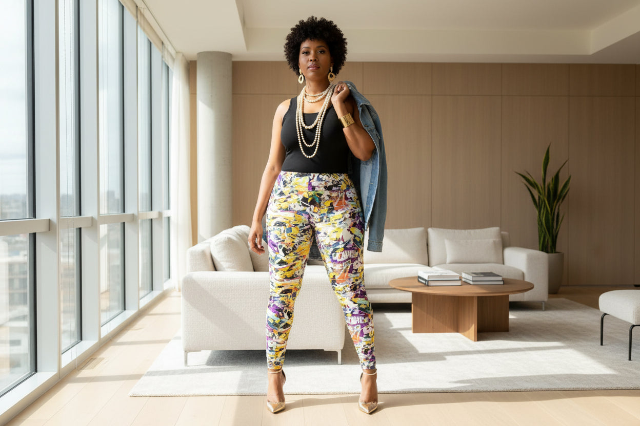 Multi Print Leggings - ADAEZE'S BOUTIQUEFashion LeggingsAdaeze's BoutiqueSC59939635644Multi Print LeggingsMulti Print LeggingsMUlti PrintSmall