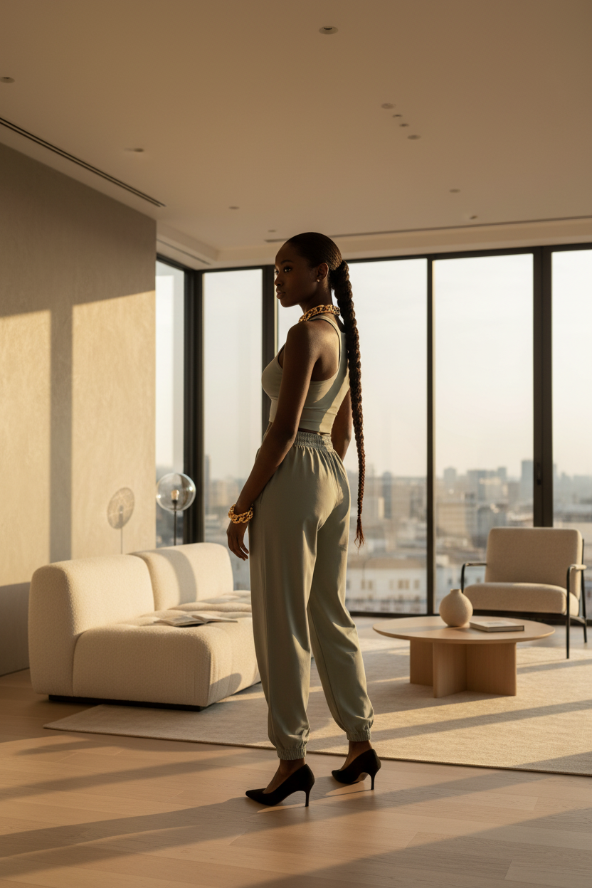 Racerback High Waist Joggers pants - Cool girl - ADAEZE'S BOUTIQUEHight waist Jogger Sportswear pantsAdaeze's BoutiqueSC120764124582Racerback High Waist Joggers pants - Cool girlRacerback High Waist Joggers pants - Cool girlMint GreenMedium