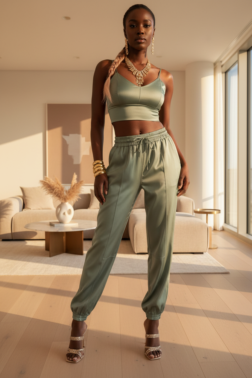 Racerback High Waist Joggers pants - Cool girl - ADAEZE'S BOUTIQUEHight waist Jogger Sportswear pantsAdaeze's BoutiqueSC120764124582Racerback High Waist Joggers pants - Cool girlRacerback High Waist Joggers pants - Cool girlMint GreenMedium