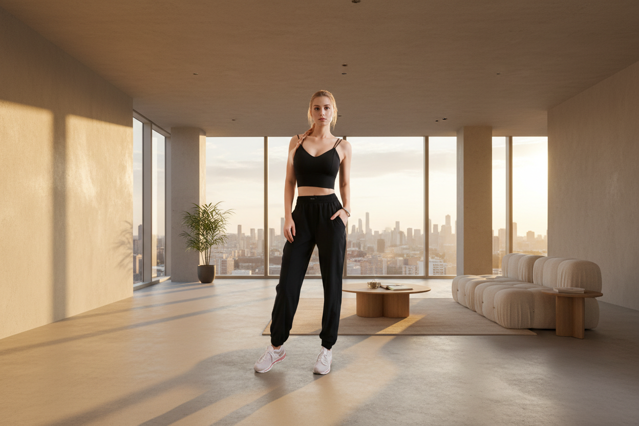 Racerback Jogger Crop Top w/v cut - sweet girl Collections - ADAEZE'S BOUTIQUECrop top sportswearShelegances CurvesWx121071802556Racerback Jogger Crop Top w/v cut - sweet girl CollectionsRacerback Jogger Crop Top w/v cut - sweet girl CollectionsBlackMedium