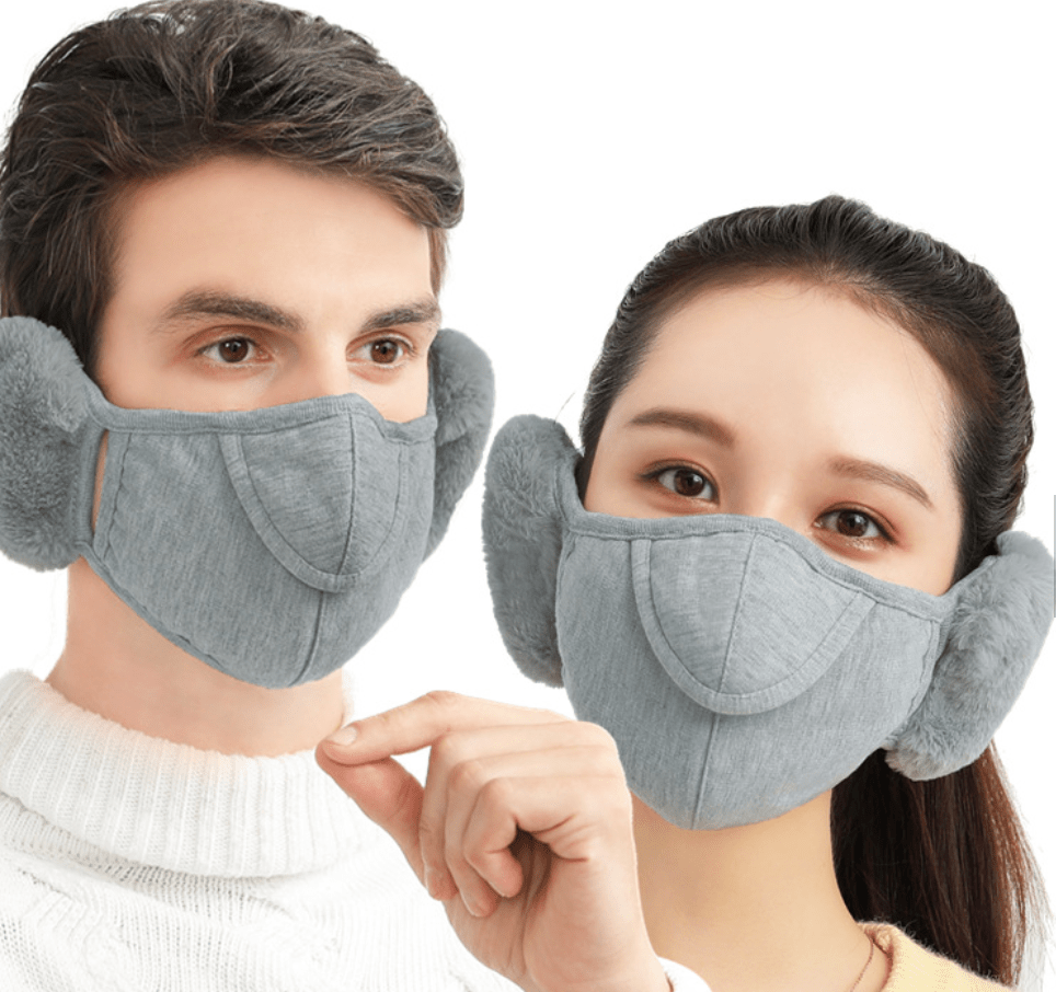 Winter Protective Face Mask - ADAEZE'S BOUTIQUEAccessoriesShelegances curvesSC127820058300Winter Protective Face MaskWinter Protective Face MaskWomen |menGrayone size